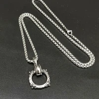neck decoration for man hellfire club naked woman stainless steel man necklace pattern lucky necklaces and protection