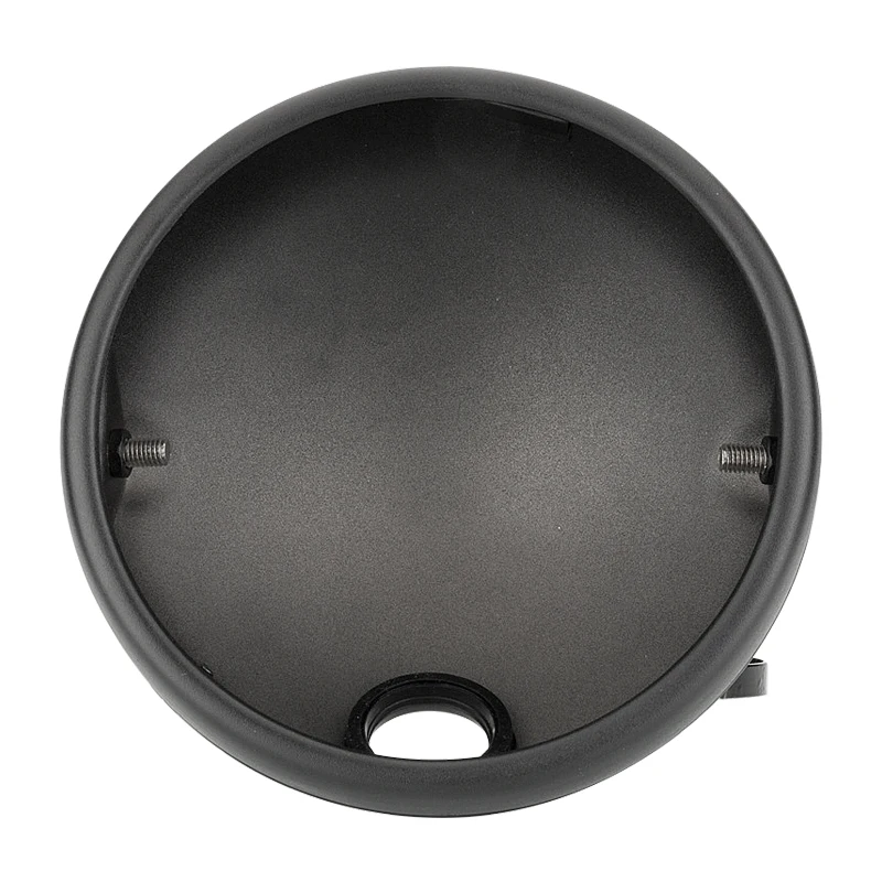 

7-дюймовый корпус светодиодной фары для мотоцикла, модифицированный в стиле ретро 7-дюймовый светодиодный корпус фары, ковш, корпус, накладка, держатель