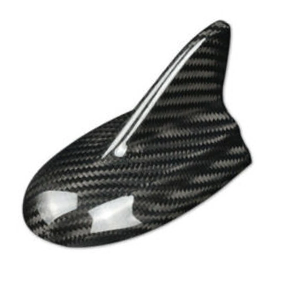 Автомобильная антенна с плавником акулы черная из углеродного волокна для Dodge