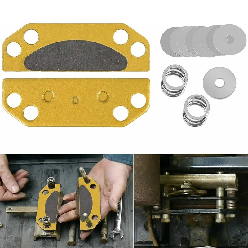 

FA659TT Parking Brake Pad, Shims & Springs Kit Fit for Polaris Ranger 2005-2015 500 700 800 900 XP EFI Crew Replaces OEM 2203148