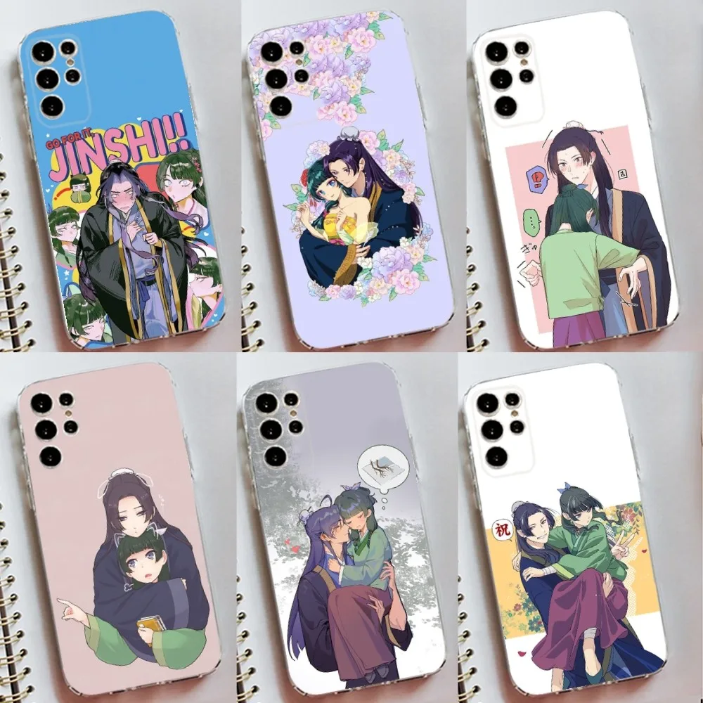 Чехол для телефона The Apothecary Diaries силиконовый чехол Samsung S30 S23 S21 S22 S20 Ultra FE lite S10 S9 S8 PIus