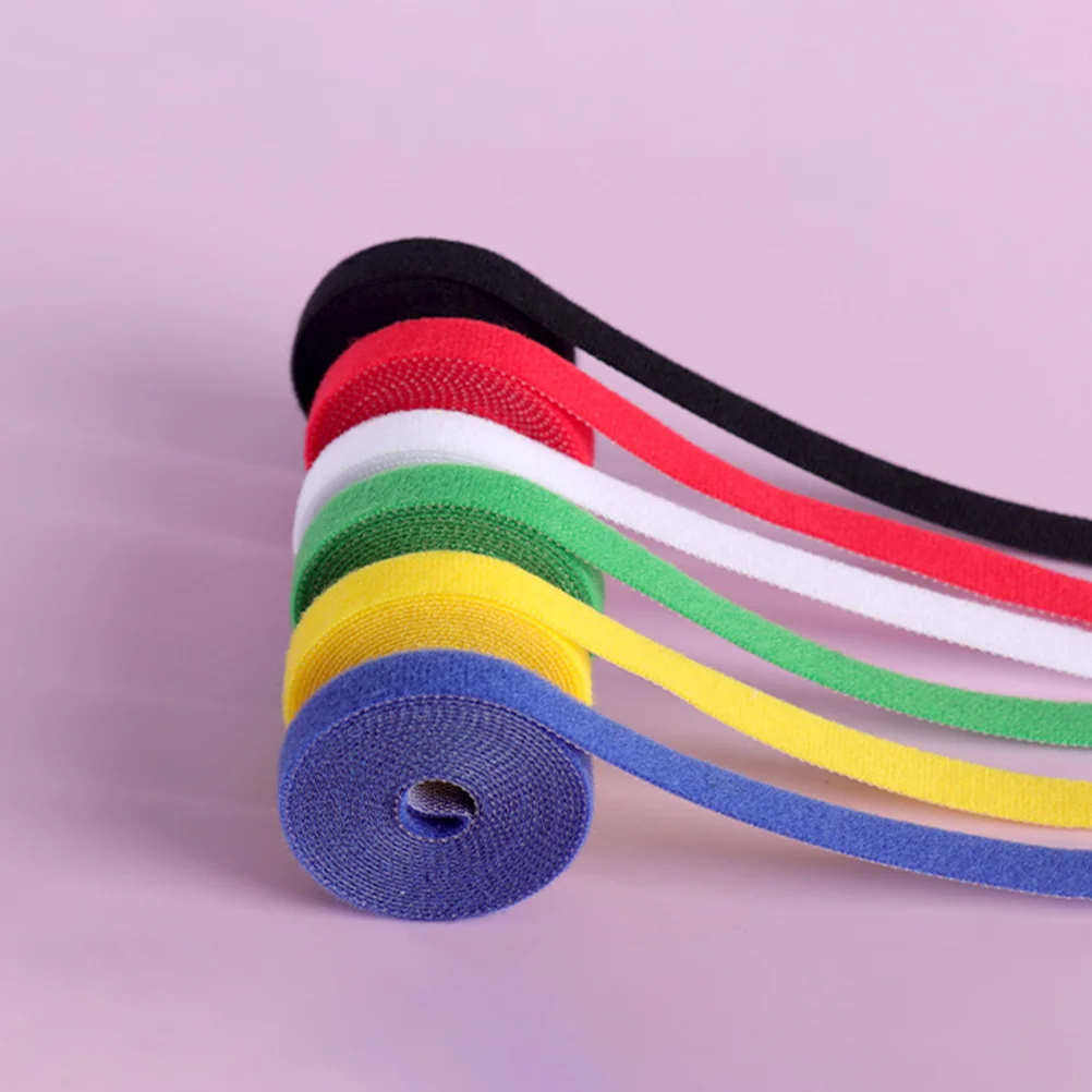 

7 Pcs Cable Ties Supplies Reusable Multipurpose Black Duct Tape Lace Nylon Gardening Wire