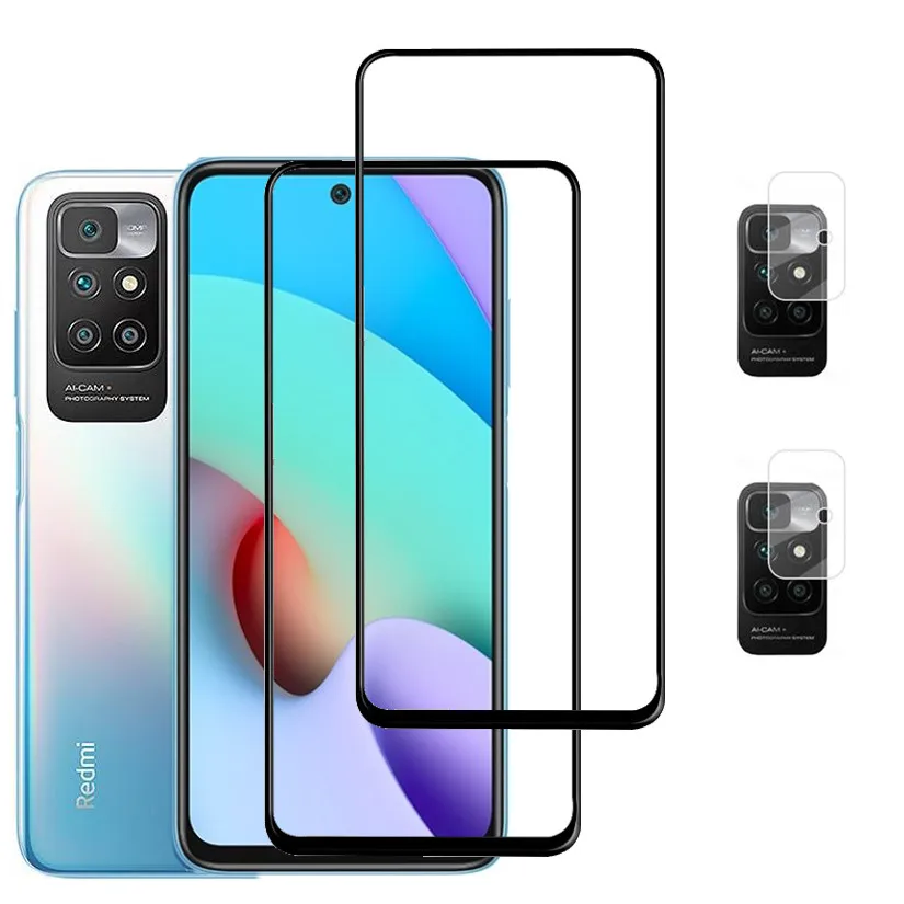 

Radmi 10 Smartphone Glass For Xiaomi Redmi 10 Tempered Glass Xiomi Redmi Note 10 Pro 11 S 10S Screen Protector Redmi10 Film