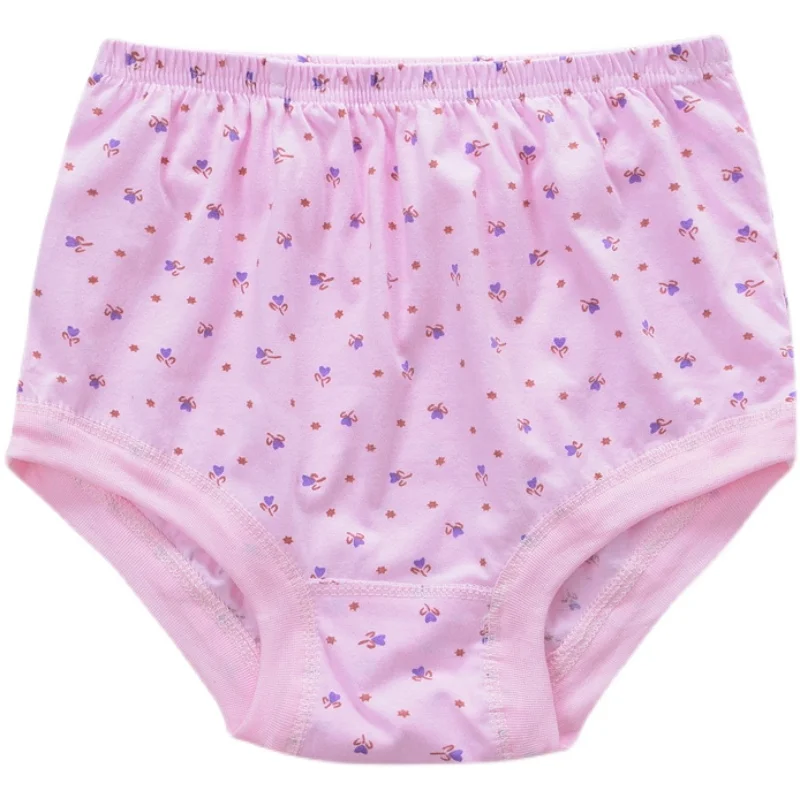 Нижнее белье из хлопка для среднего и пожилого возраста с высокой талией