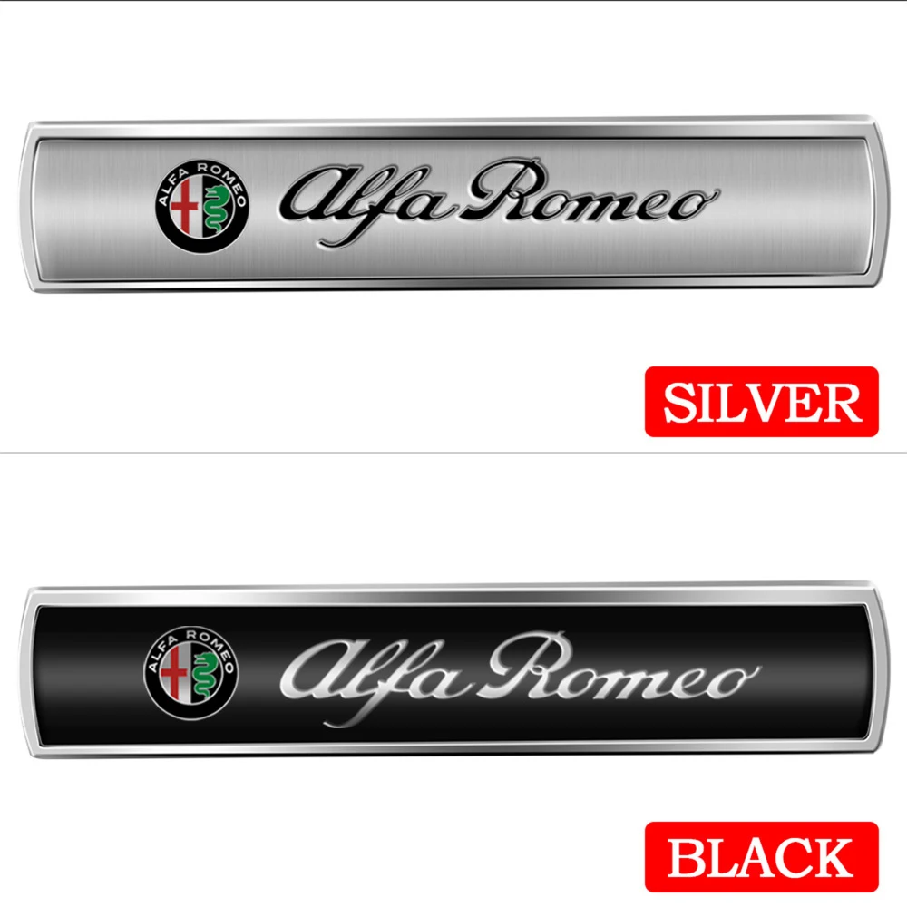 1/2 шт. 3D металлическая наклейка на багажник автомобиля аксессуар для Alfa Romeo Giulietta