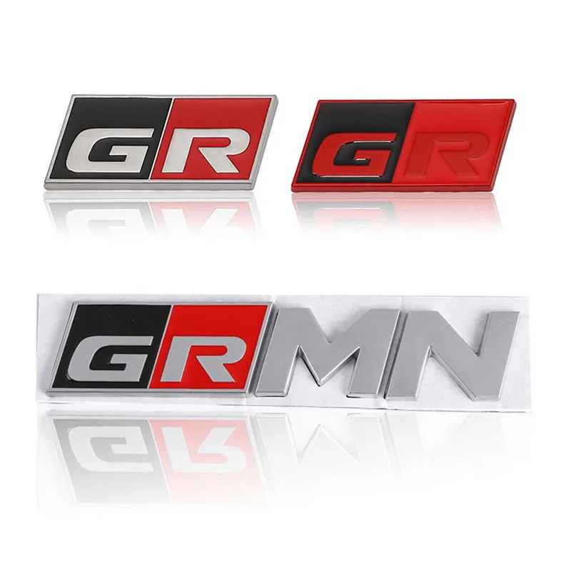 3D Автомобильная наклейка GRMN спортивный логотип эмблема значок наклейки для Toyota HV