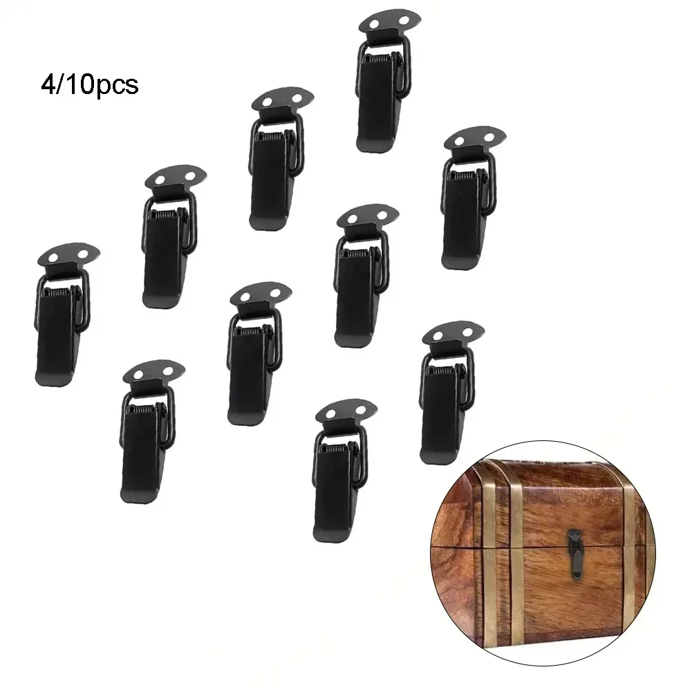 4/10 SZTUK zatrzasków sprężynowych Zaciski zatrzaskowe Zatrzask skrzynki zatrzaskowy Przełącznik naprężenia Dźwignia blokady Zapięcie