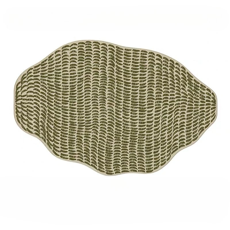 

Ковер для гостиной нестандартной формы, легкий люкс, противоскользящий, художественный, для дивана и кофейных столиков, мягкий, легко чистится, коврик для девичьей комнаты