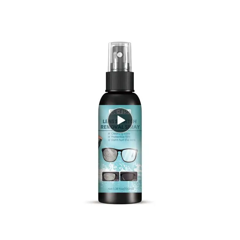 

100ml Glasses Cleaner Spray Anti Fog Portable Lens Cleaner Eyeglass Lens Scratch Removal Camera Screen Sunglass Cleaning Kit