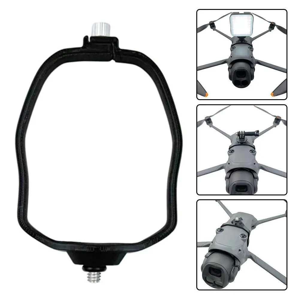 Фото Удлиненный держатель кронштейна для Dji Master 4Pro Mavic 4Pro, адаптер верхнего крепления для панорамной камеры 360, Insta360 OneX Drone Acce W5E5 №1