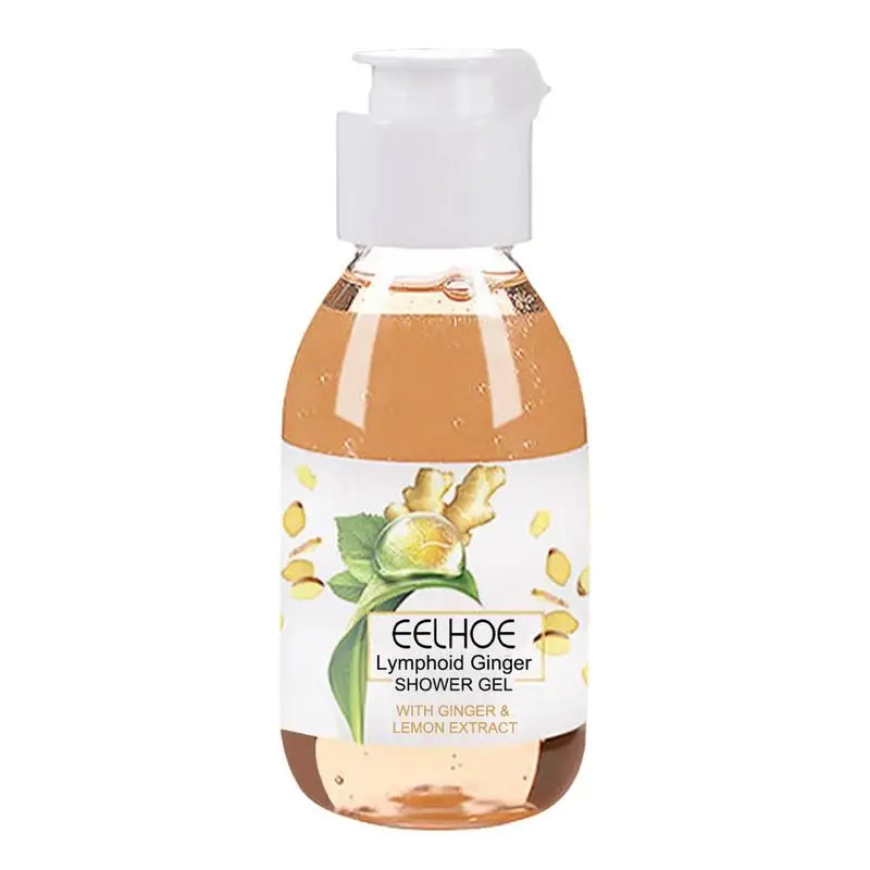 

Slimming Shower Gel Ginger Lymphatic Body Wash Slim Herbal Body Gel For Cleansing Burning Fat Tightening Skin Sculpting Body