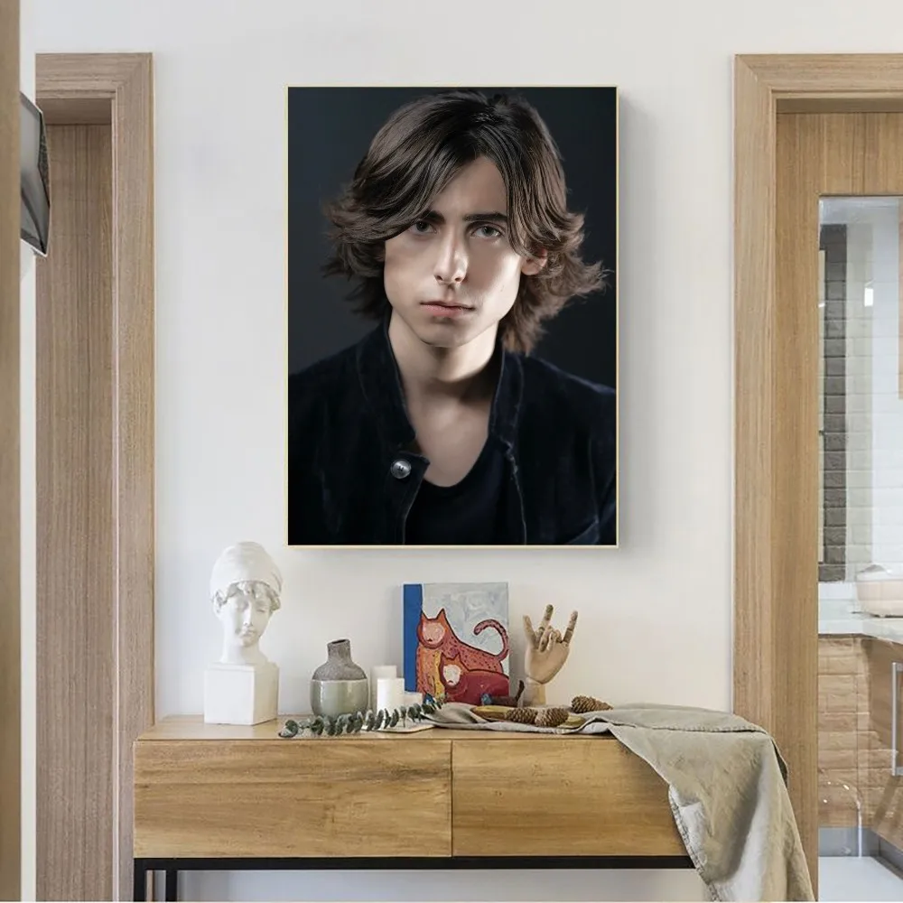 Плакат Aidan Gallagher из крафт-бумаги