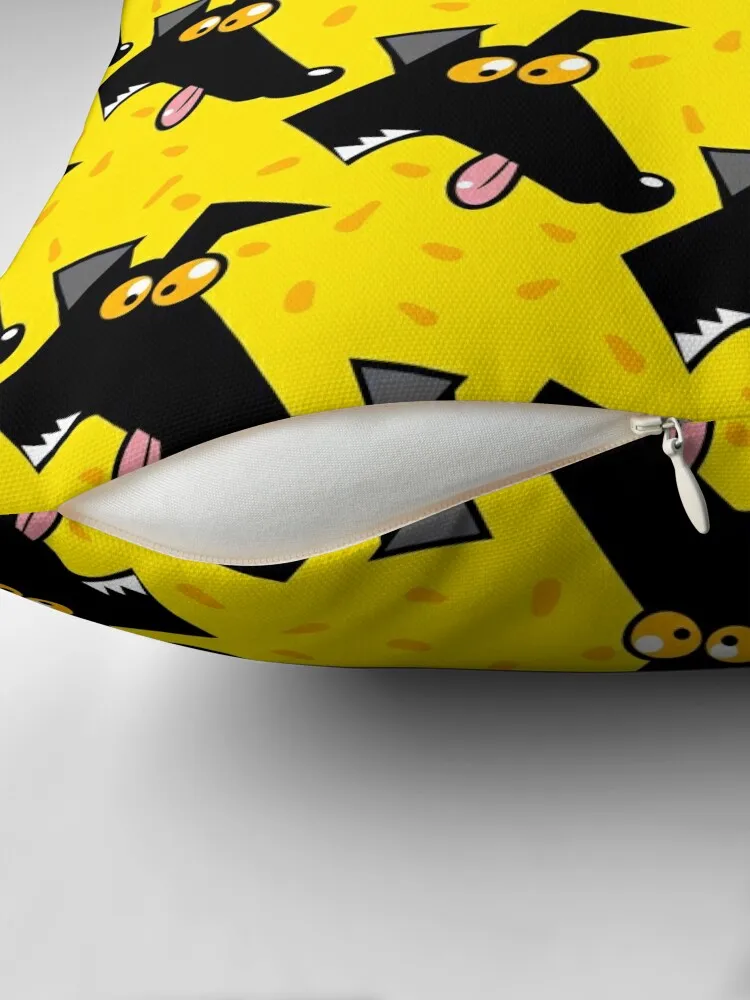 Бесшовная подушка: желтая декоративная подушка чехол для дивана Рождественская