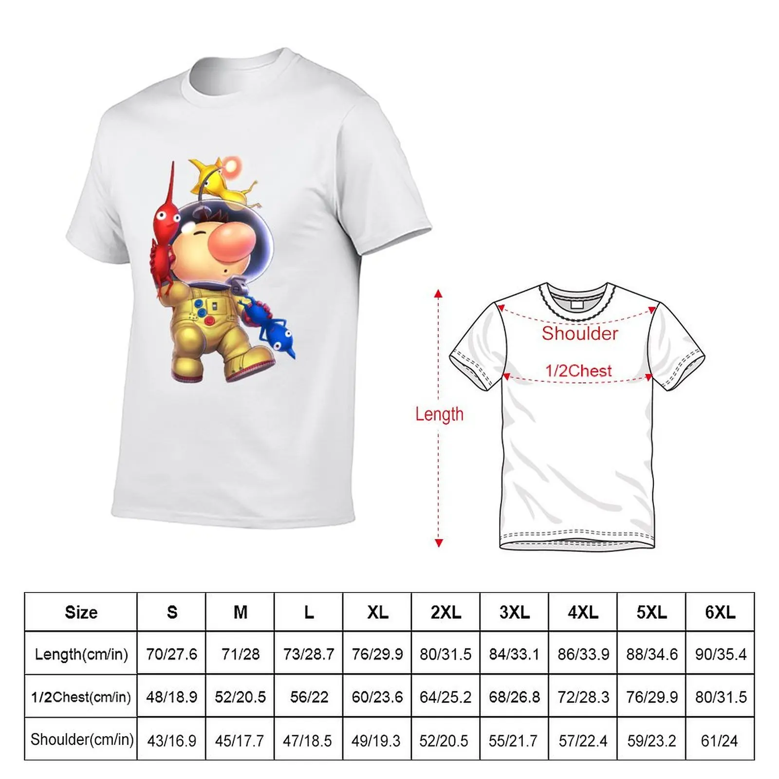 Фото Футболка Olimar (Ultimate) из мягкого хлопка с короткими рукавами, повседневная №2