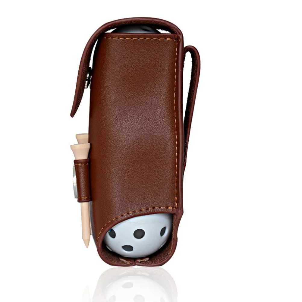 Bag Holder Tee Storage Resistantprofessional Small Case Wear Convenient Compact Use Daily Portable Cowhide Reusable Accessories
