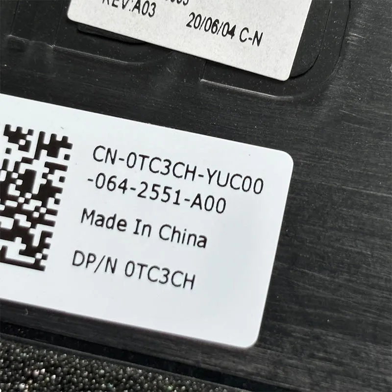 Новинка для Dell Vostro 14 5490 V5490 Сменные аксессуары ноутбука Упор рук/клавиатура 0TC3CH