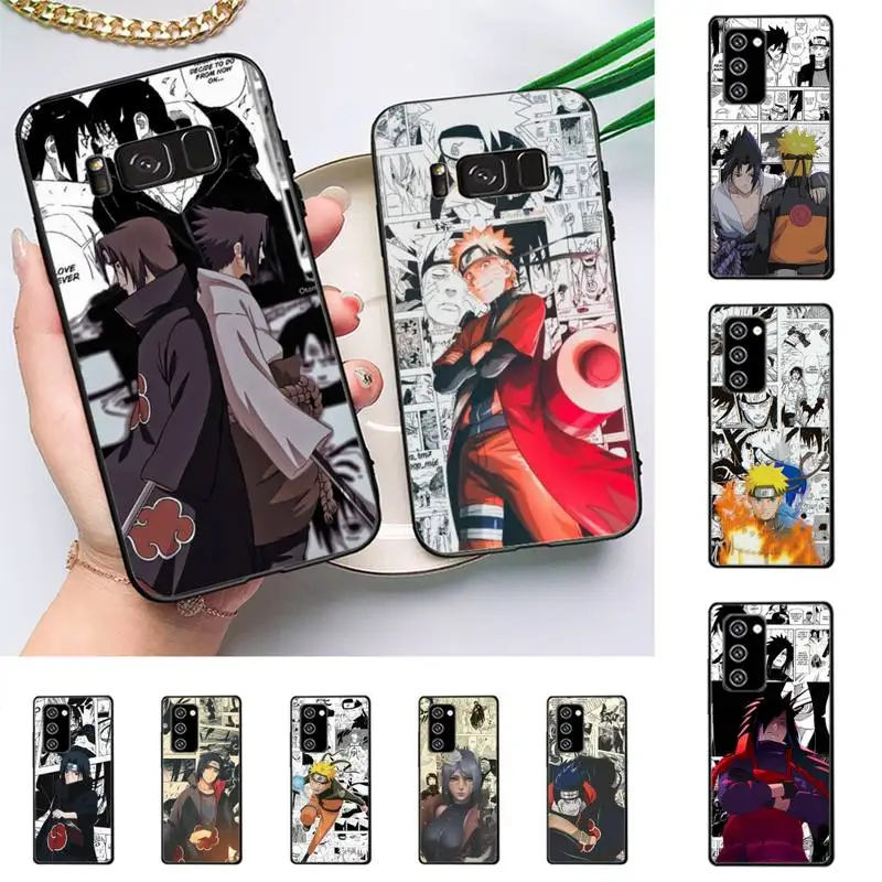 

BANDAI Anime Naruto Phone Case For Samsung Galaxy Note 10Pro Note20ultra note20 note10lite M30S Coque