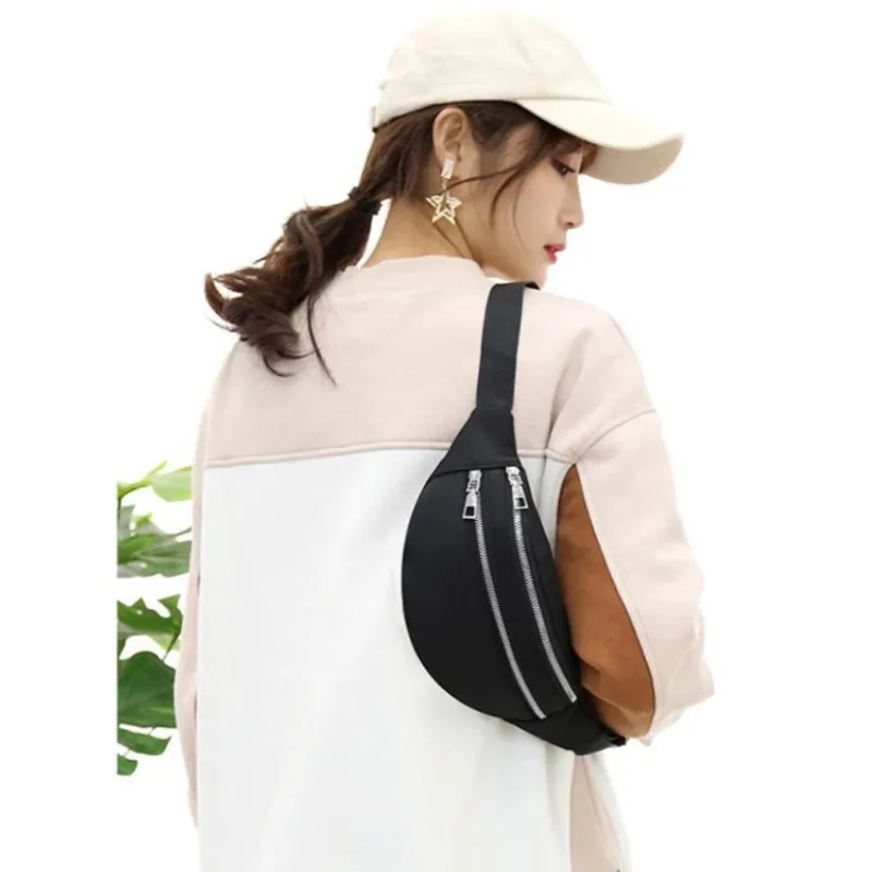 Fashion Waist Bag Women'S Simple Shoulder Bag Lightweight Oxford Cloth Men'S Casual Travel Versatile Crossb