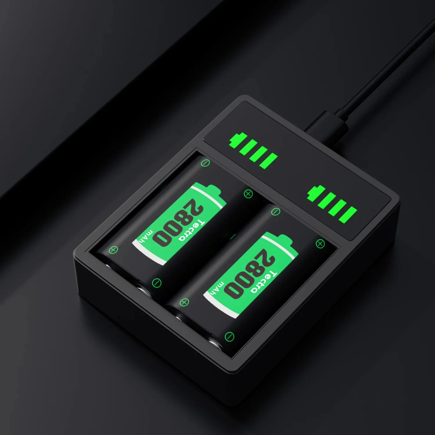 Аккумуляторы Bateria Battey для Xbox Series X/S One/S/X Перезаряжаемая батарея 2800 мАч Контроллеры