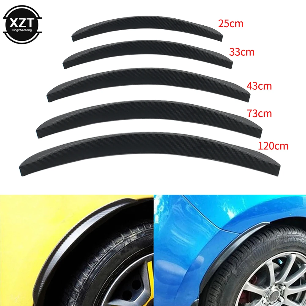 

New Universal Car Wheel Eyebrows Fender Flares Arch Mudguard Lip Body Kit Protector Cover Mud Trim Guard Auto Add-on Accessories