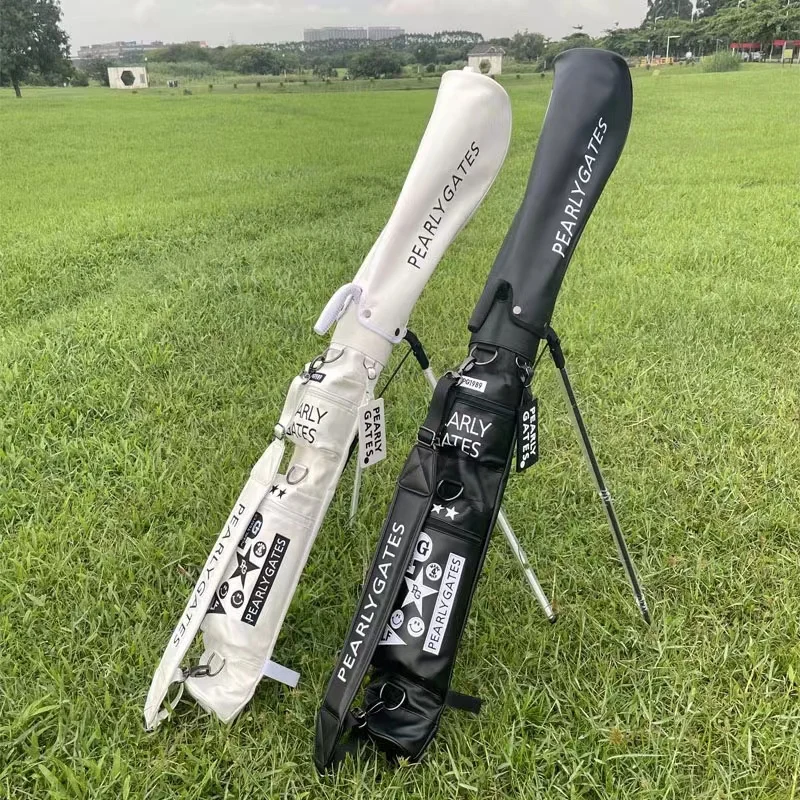 

PG Golf Bracket Bag High Version PU Waterproof Wear-resistant Portable Gun Bag for Men and Women Golf Club Bag