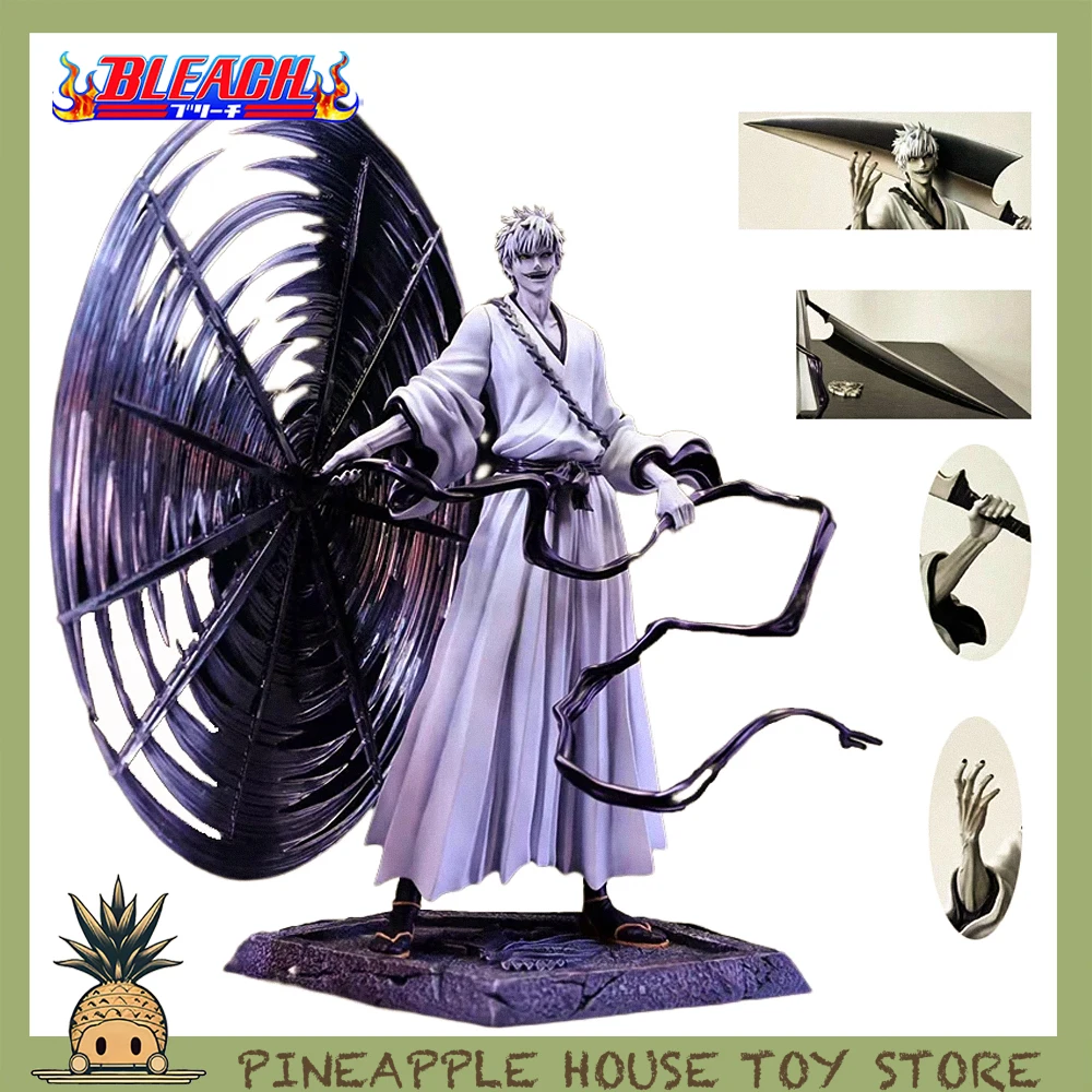 

Экшн-фигурка из белого волоса, 35 см, Kurosaki Ichigo, аниме фигурка, модель из ПВХ, коллекционная искусственная детская игрушка, подарок