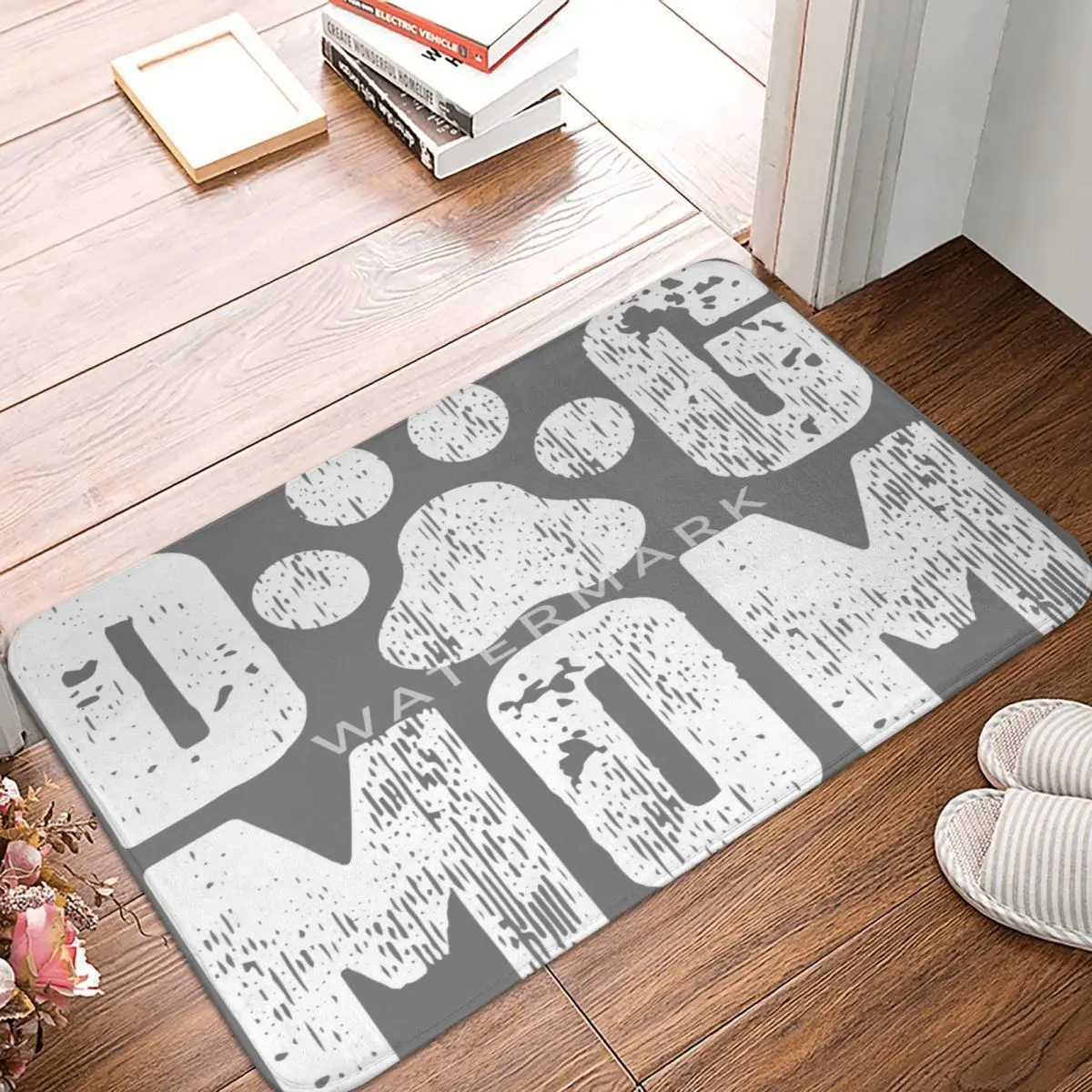 

Dog Mom Carpet, Polyester Floor Mats Mats Personalized Doorway Home Decor Festivle Gifts Mats Customizable