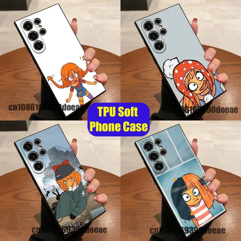 Фото Чехол для телефона Maya Mymy Coco O-Ongezellig для Samsung S26, S24, S22, S25, S23, S30, S21, Ultra, Plus, Fe, Lite, силиконовый чехол №1