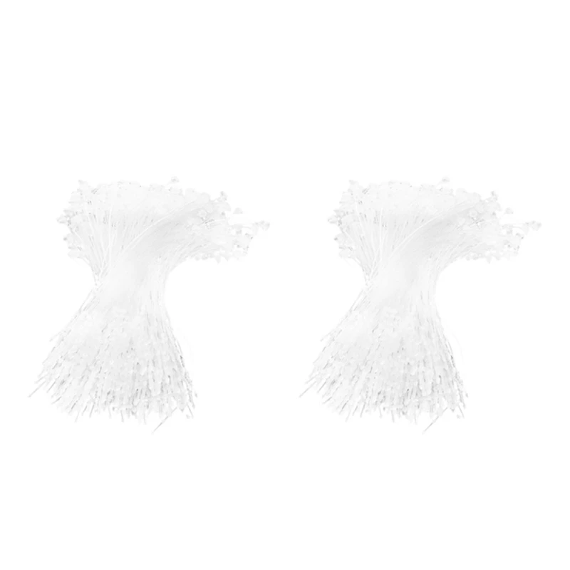 

2500 шт., белые застежки-булавки, 5 дюймов, 130 мм