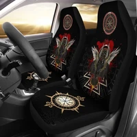 vikings car seat covers raven of odin special version pack of 2 universal front seat protective cover