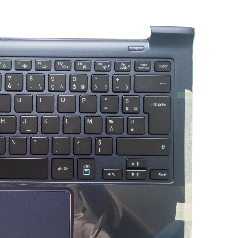 Новая Французская клавиатура для ноутбука Samsung 940X3G NP940X3G с верхней крышкой и