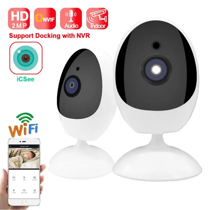 

HD 1080P Wi-Fi IP-камера с автоматическим отслеживанием видеонаблюдения, наблюдение за ребенком, монитор для домашних животных, защита для умного ...