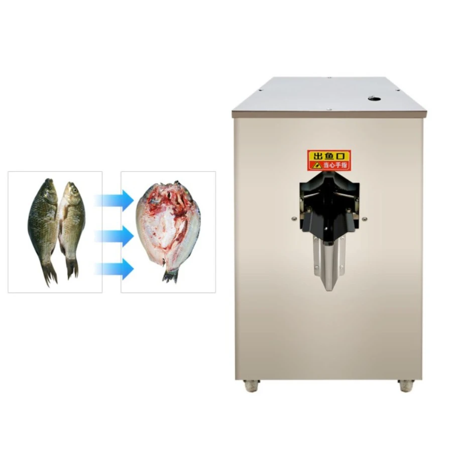 

Automatic Fish Cleaning Killing Gutting Scaling Machine Price Fish descale and open back machine