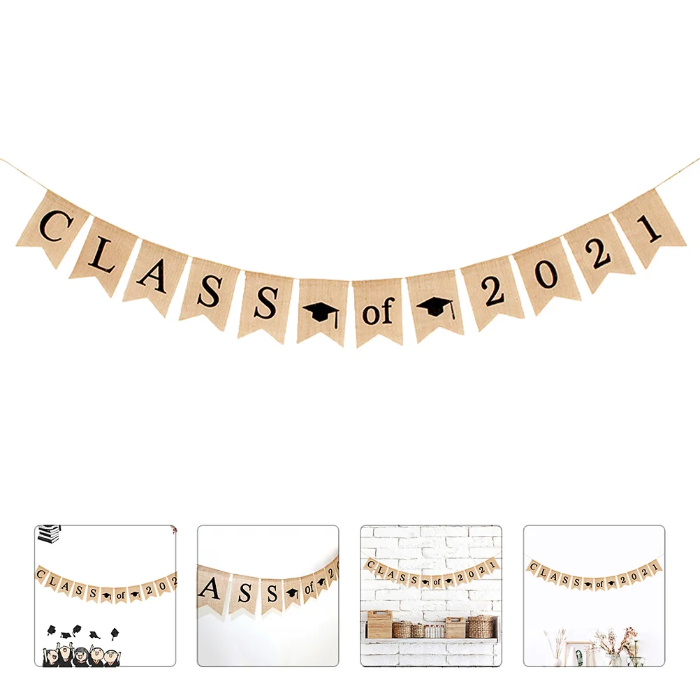 

Красивые креативные практичные изысканные баннеры для выпускного вечера льняные баннеры для выпускного