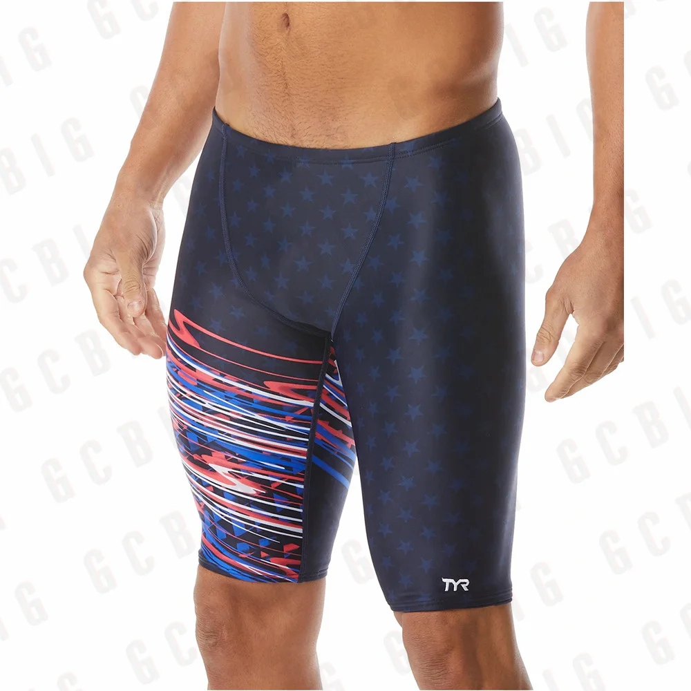 

Surf Shorts New Summer Mens Beach Swimming Jammers Swimwear Uv Athletic Training Swim Pants Trunks For Run Swimwear Jammer Tight