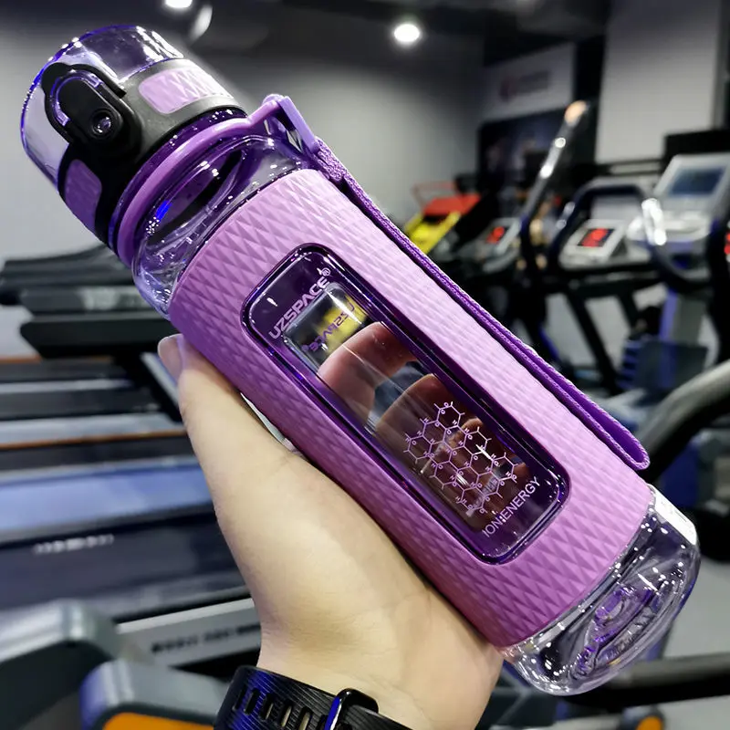 

Fitness Plastic 1 Liter Sports Water Bottle Drinking Jug Bicycle Thermal Water Bottle Bubble Tea Cup Bucket Botella Drinkware