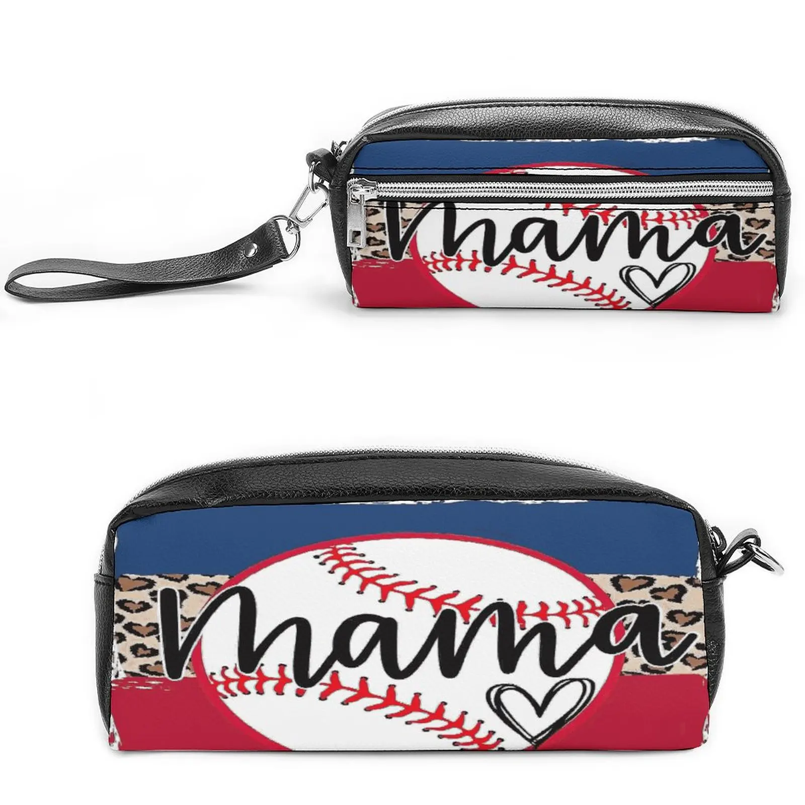 

Маленькие сумки для макияжа, женская сумка для ручек, водонепроницаемая дорожная косметичка для кошелька, компактная бейсбольная сумка на ...