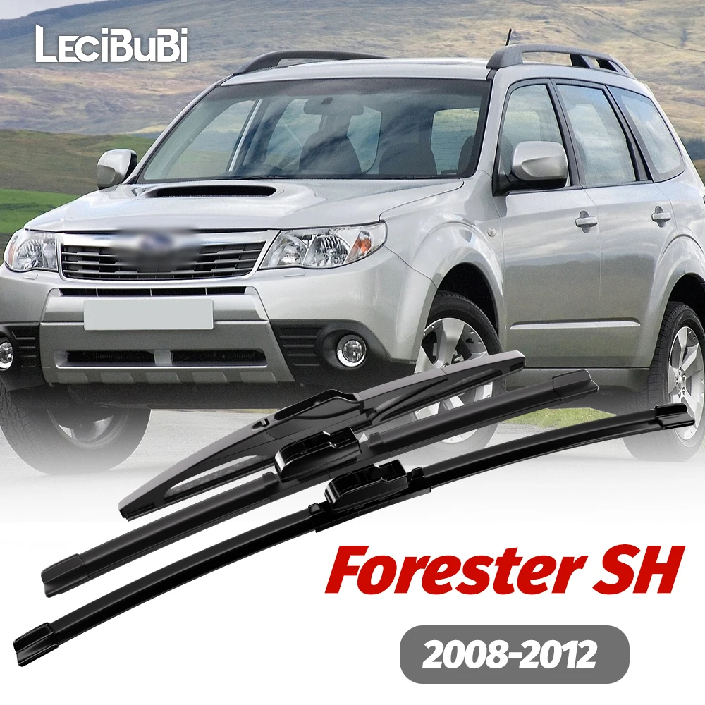 

Комплект Щеток Стеклоочистителя (передняя И Задняя) Для Subaru Forester SH, 2008-2012, Резиновые, Черные
