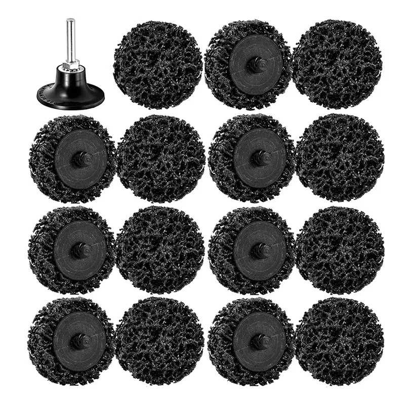 

Pack Of 16 2Inch Quick Change Easy Peel Discs For Drill Strip Paint, Sand Disc Cleaning Welds Derusting Stripping Wheels