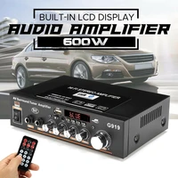 home car amplifier bluetooth compatibility 5 0 2 channel surround sound fm usb remote control mini hifi digital amplifier stereo