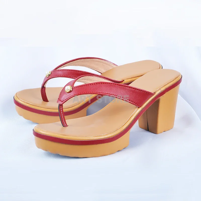 Обувь для косплея Raiden Shogun обувь Genshinimpact Хэллоуина костюмы женщин