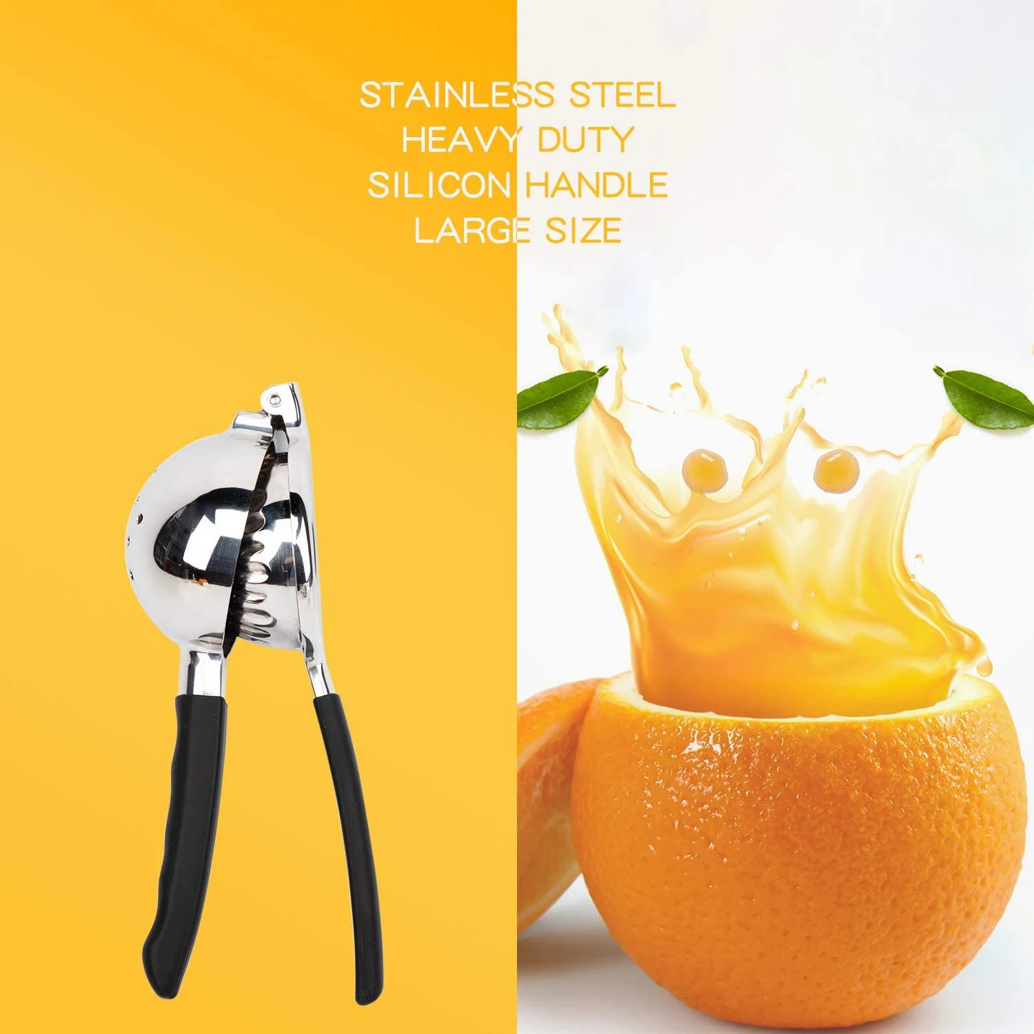 Соковыжималка для лимона из нержавеющей стали Премиум-Качества сверхпрочная