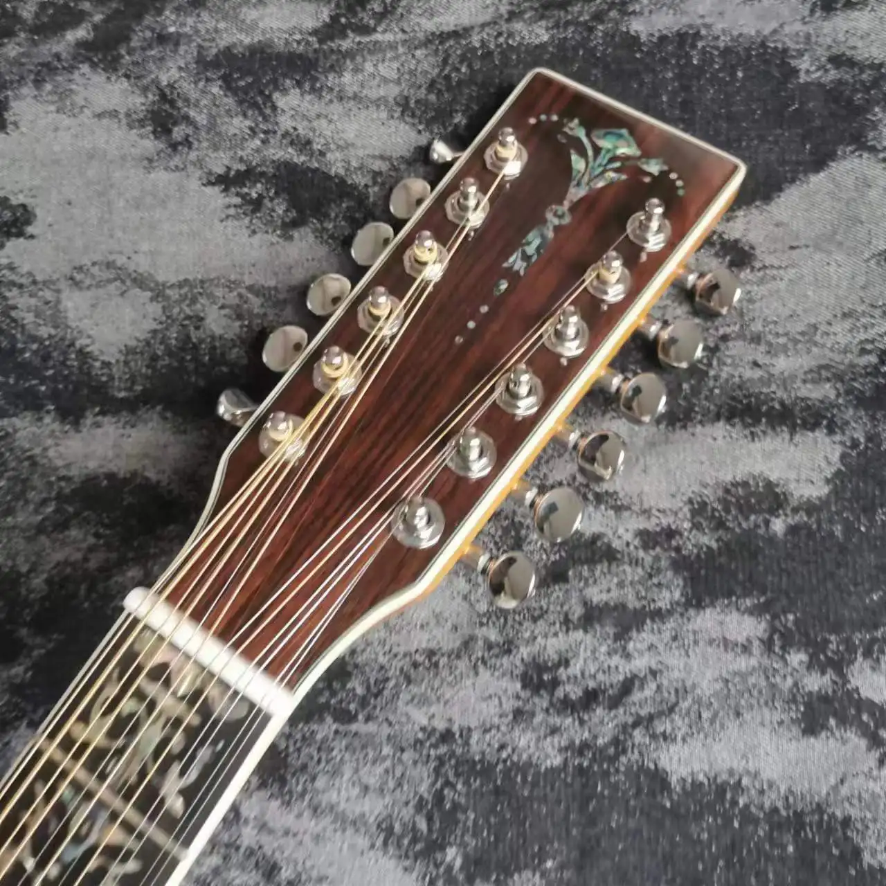 41-дюймовая 12-струнная роскошная деревянная аутентичная акустическая гитара D45