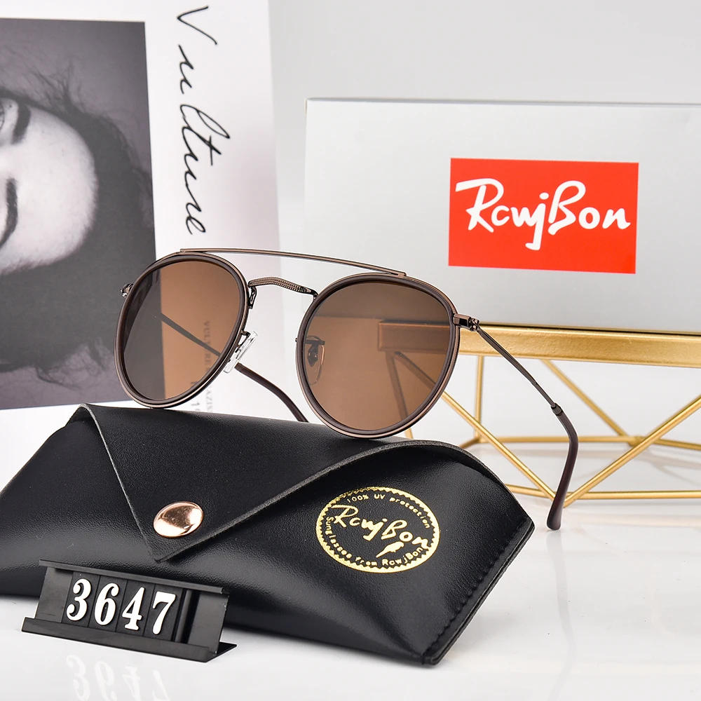 2024 Классические популярные новые солнцезащитные очки 3647 для мужчин и женщин Tiktok