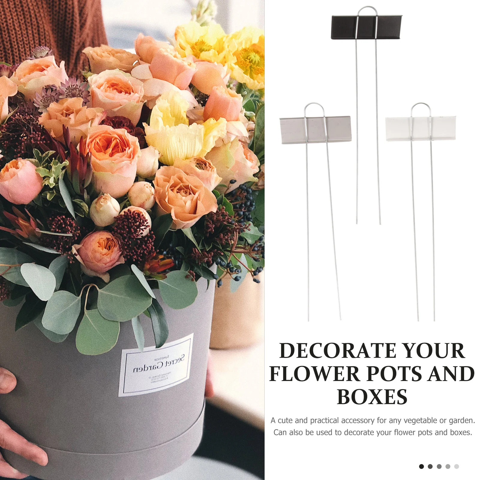 12 шт. металлические бирки для растений категория садовые маркеры именные