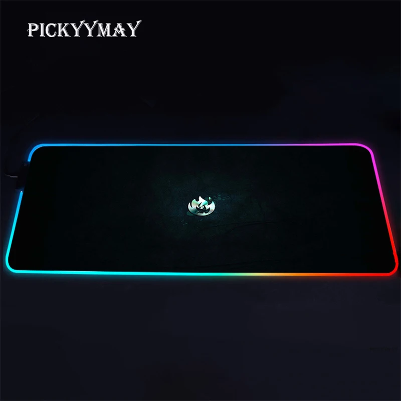 Игровой коврик для мыши Logitech с RGB подсветкой компьютерной 900x400 размер XXL