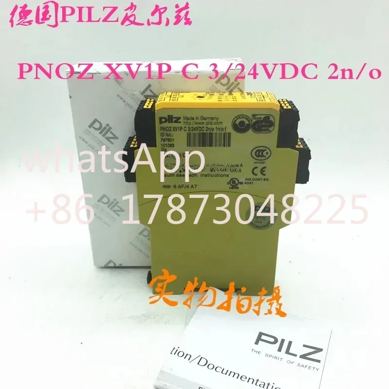 PILZ PNOZ XV1P C 3/24 В постоянного тока 2n/o 787601 777601 100% новый и оригинальный.