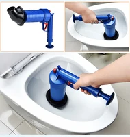 air power drain blaster gun high pressure powerful manual plunger pipe clog dredger remover toilets sink bath kitchen cleaner