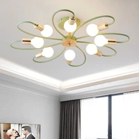 new modern bedroom ceiling lamp creative personality simple magic bean household chandelier nordic living room decoration lamp