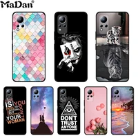 Phone Cases For Infinix Note Cover Black Silicone Soft Back Shockproof Casing For Infinix Note11 Case